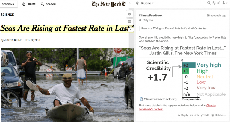 Analysis Of Seas Are Rising At Fastest Rate In Last 28 Centuries 